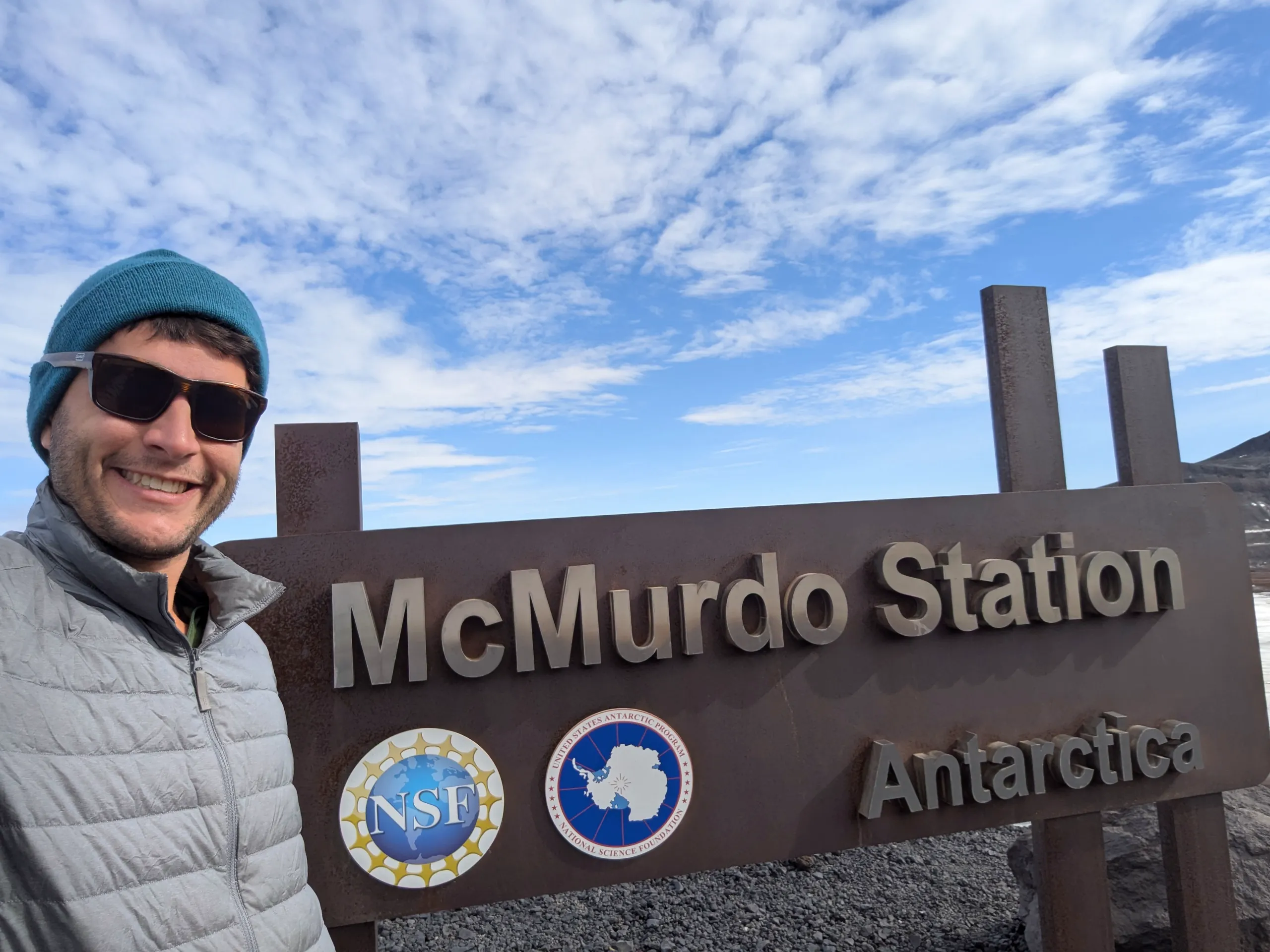 Located on Ross Island, all cargo and people bound for pole pass through McMurdo.