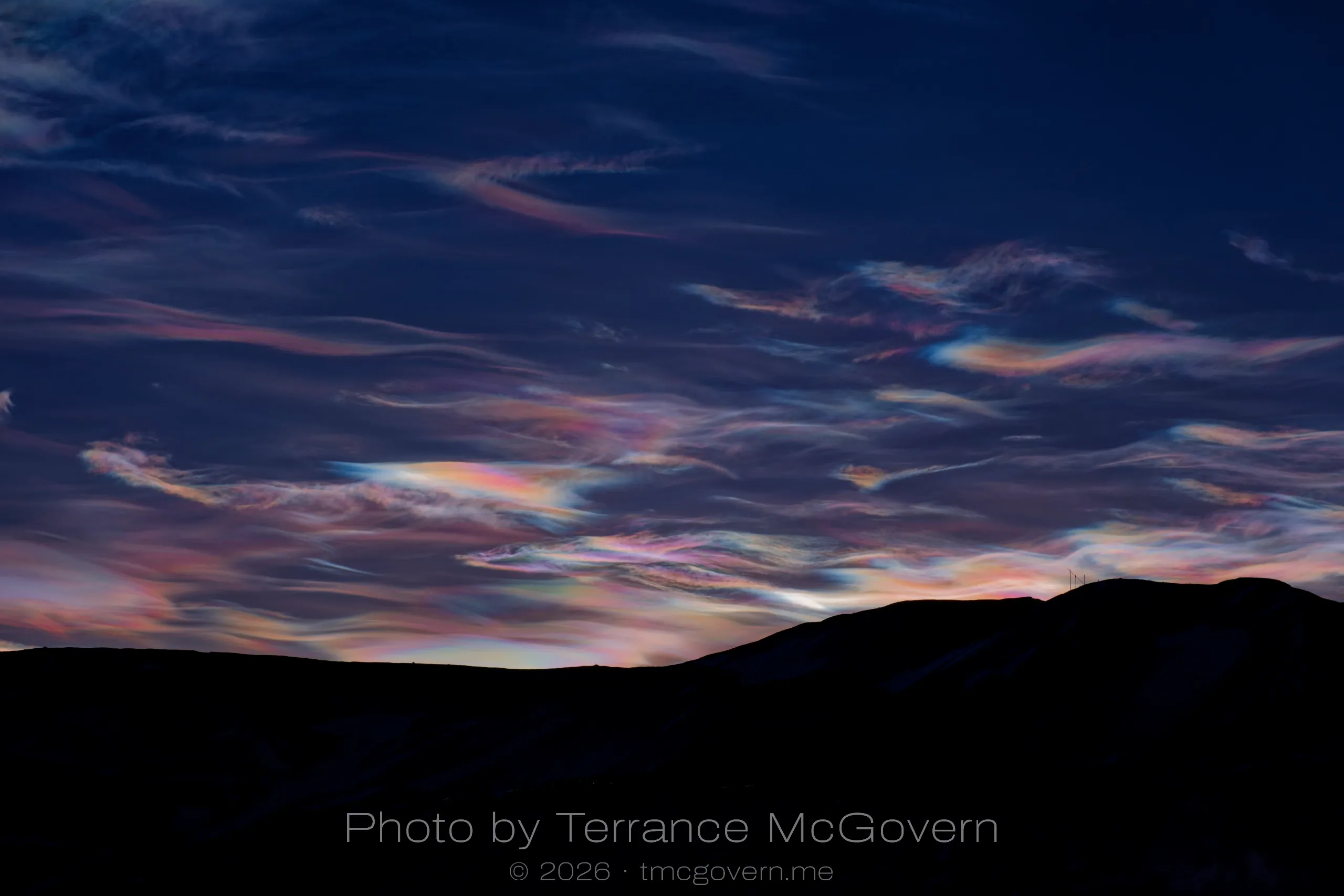More nacreous clouds painting the skies