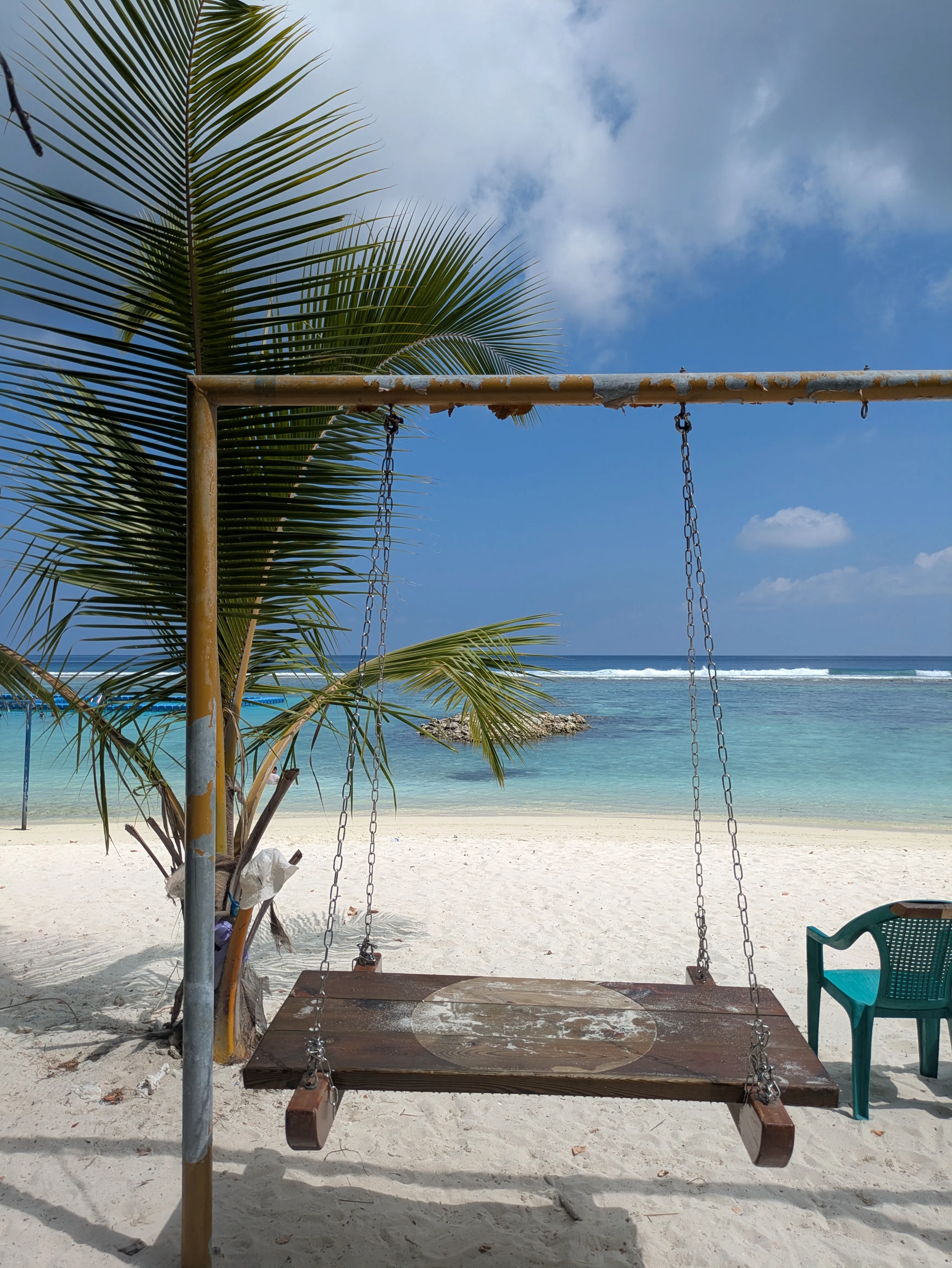 The local beach.
