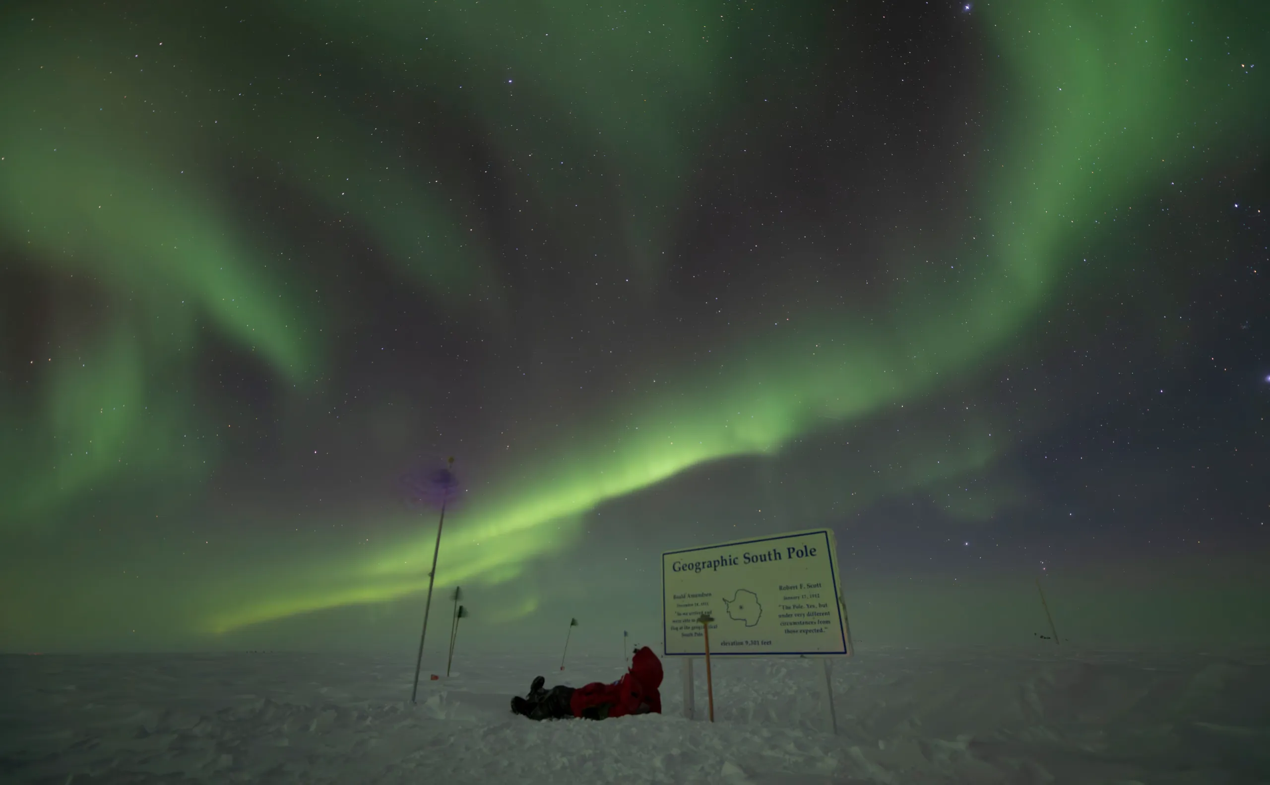 Winter at the South Pole
